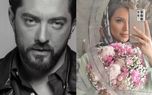 ریخت و پاش بهرام رادان در شب تولد همسرش مینا !!